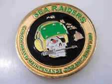 SEA RAIDERS CONSOLODATED MAINTENANCE ORGANIZATION TWO CHALLENGE COIN picture