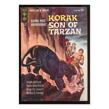Korak: Son of Tarzan #4 1964 series Gold Key comics VF minus [g% picture