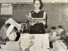 School Segregation Civil Rights Press Photograph 1964 #historyinpieces picture