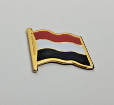 Republic of Yemen Flag Saudi Arabia Arab Spring Asia Pin Tricolor Tricolour picture