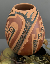 Mata Ortiz Pottery Baudel Lopez Polychrome Jar Olla Sgraffito Mexico Fine Art picture