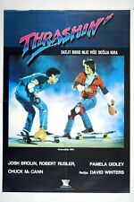THRASHIN  Original exYU movie poster 1986 JOSH BROLIN, TONY HAWK SKATEBOARD FILM picture