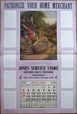 Parkersburg, WV 1932 Advertising Calendar/32x21 Poster: Grocery - West Virginia picture