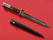 WWI Austrian Made Chilean M1895 Mauser Rifle Steyr OE/WG Knife Bayonet, Scabbard picture