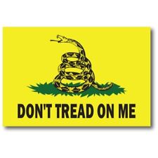 Don't Tread on Me Gadsden Flag 4x6 Car Magnet Decal - Heavy Duty for Car Truck picture