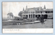 1908. ST. JOSEPH, MO. THE LOTUS CLUB. POSTCARD ST2 picture