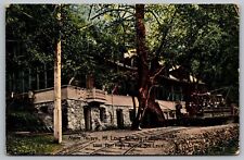Alpine Tavern Mount Lowe Railway California Railroad Cal CA WOB Vintage Postcard picture