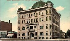 1913 Port Huron Michigan MI Worlds Maccabee Temple Vintage Postcard L56 picture