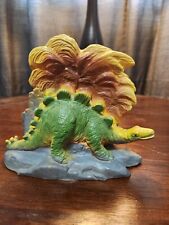 Vintage Soma 1985 Dinosaur Piggy Bank Retro - Stegosaurus picture