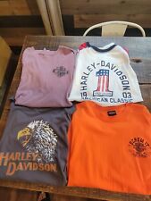 Harley Davidson LOT OF 4 MENS 2XL SHIRTS picture