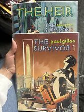 SCARCE Paul Gillon comics THE SURVIVOR (Book 1)  & THE HEIR (Book 2) picture