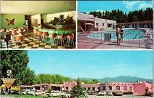 Taos NM-New Mexico, Kachina Lodge And Motel, Vintage Postcard picture