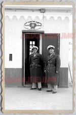 40s MACAU MACAO PORTUGUESE COLONY OFFICER MILITARY MAN Vintage Photo 澳门旧照片 27720 picture