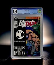 Batman 497 CGC Graded 9.4 - Bane Breaks Batman's Back 1993 picture