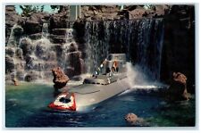 c1960's Submarine Falls The Mysterious Depths Of Seven Seas Anaheim CA Postcard picture