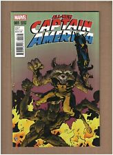 All-New Captain America #1 Marvel Comics 2015 Rocket & Groot Variant NM- 9.2 picture