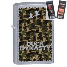 Zippo 28880 duck dynasty Lighter with *FLINT & WICK GIFT SET* picture