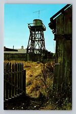 Mendocino CA-California, Scenic Views Old Water Tower, Antique Vintage Postcard picture