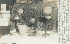 Basket Weaving Wall Art Class Futurism Elkhart Indiana 1909 RPPC Postcard picture