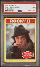 1979 TOPPS ROCKY II DON'T MESS WITH THE ROCK #14 PSA 7 picture
