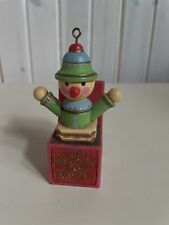 VTG 1977 Hallmark Yesteryears Tree Trimmer Collection Xmas Jack In The Box picture