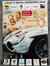 Vintage 1995 Mille Miglia 39 in x 27 in Poster Mercedes No. 722 RARE picture
