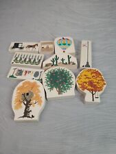 VTG Cat’s Meow Shelf Sitters lot of 10 pieces dated 1995-1996 picture