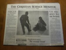 1968 JAN 6 THE CHRISTIAN SCIENCE MONITOR-U.S. TRIES PEACE KEY ON SOVIETS-NP 4618 picture