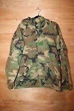 ECWCS ARMY ISSUE WOODLAND BDU GORE-TEX JACKET WET/COLD WEATHER PARKA LARGE/LONG picture