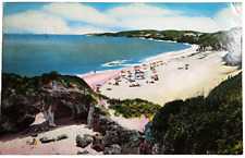 Castle Harbour Hotel Mid Ocean Club Beach Tuckers Town Bermuda Postcard 1959 picture