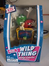 Wild Thing Roller Coaster Dispenser M&M's M&Ms Figural Candy Dispenser Open Box picture