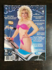 SuperCycle September 1985 Jack Knight Harley Davison Forty-Five Centerfold 1023 picture