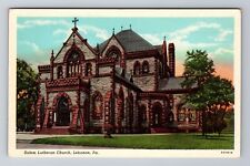 Lebanon PA-Pennsylvania, Salem Lutheran Church, Antique Vintage Postcard picture