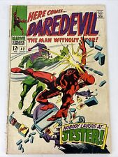 Daredevil #42, 1st Appearance & Origin of Jester, Marvel 1968 Comic Book picture