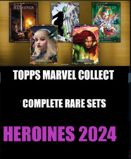 ⭐TOPPS MARVEL COLLECT HEROINES 24 COMPLETE RARE SETS [36/36]⭐ picture