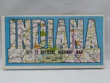 Vintage 1971-72 Official Highway Map picture