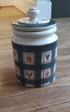 Hartstone Pottery Christmas Vintage Cookie Jar picture