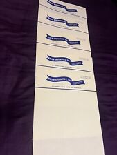 Letterhead 5 Sheets Of CHEMISTRY 1960s Vintage Stationery Unused Lot picture