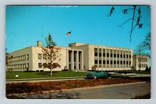 Port Huron MI-Michigan, New County & City Building, c1956 Vintage Postcard picture
