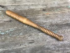 Vintage 16” WOODEN POLICE BATON BILLY CLUB SOLID WOOD (NO STRAP) 1 lb picture