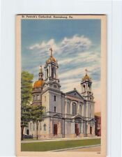 Postcard St. Patrick's Cathedral Harrisburg Pennsylvania USA picture