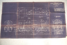 MAINTENANCE DRAWING Service Clearance Switcher BLUEPRINT AMERICAN LOCOMOTIVE CO picture