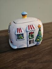 Christmas Camper Cookie Jar Airstream By Robin Roderick picture