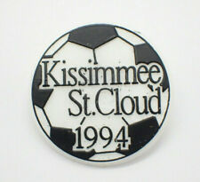 Kissimmee St. Cloud Soccer Ball Vintage Lapel Pin picture
