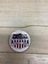 Vintage 1896 Olympic Games Athens Lapel Pin  USA Team picture