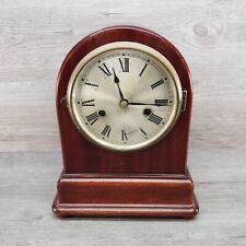 Antique Gustav Becker P18 Mantel Clock For Parts? Has Pendulum No Key picture