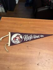 Vintage Pennant rare Nag's Head NC 18 inch Horse 60's picture