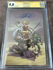 Thundercats #1- Virgin Variant Frank Cho Cover- SIGNED by Cho & CGC 9.8 picture