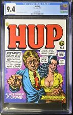 HUP #1 - CGC 9.4 (1987, Last Gasp) Bill Clinton parody, R Crumb cover, 2nd print picture