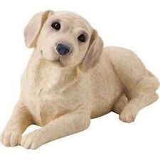 Yellow Labrador Figurine Hand Painted - Sandicast Laying picture